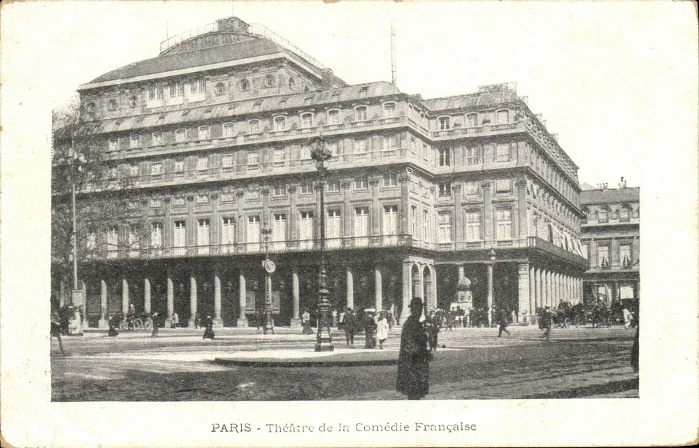 Paris - Theater der französischen Komödie — unbekannter Verleger, Seriennummer nicht sichtbar - Vorderseite