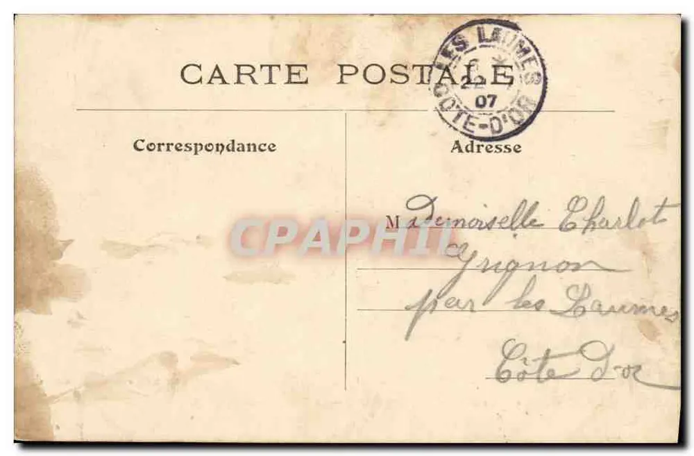 Die Seine durch Paris — Die Seine, Blick von La Râpée — L. J. & Cie, Verlag, Angoulême-Paris - Rückseite