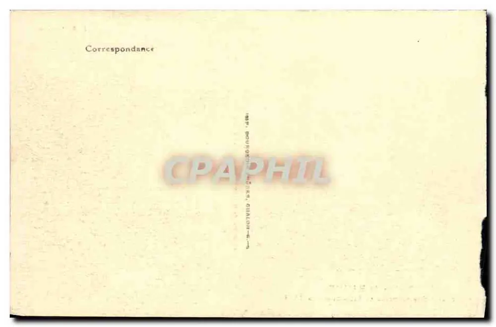 Felsen von BAUME — Hotel der Höhlen und Wasserfall der Tufts — Verlag B. R. Robian - Rückseite