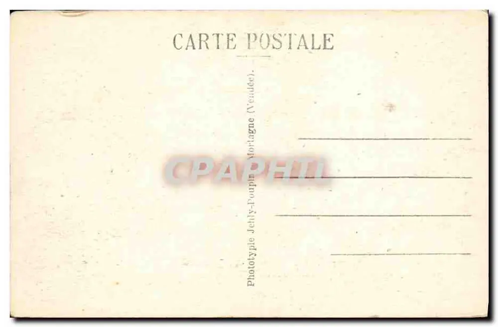 Rabatellière — Vista geral da Salette — Fototipia Jchly-Poupin (Vendée) - Verso