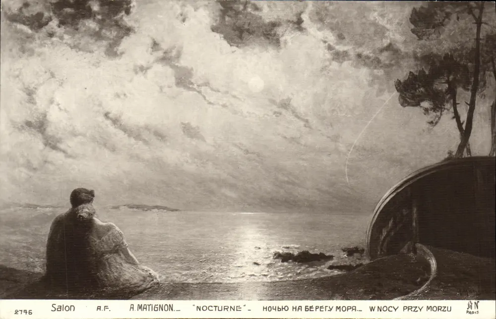 Nocturne — A. Matignon — Salon R.F. — Paris - Frente