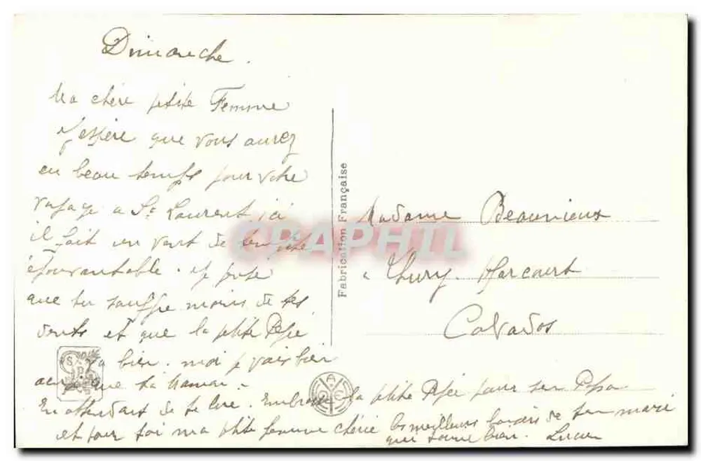 Nocturne — A. Matignon — Salon R.F. — Paris - Verso