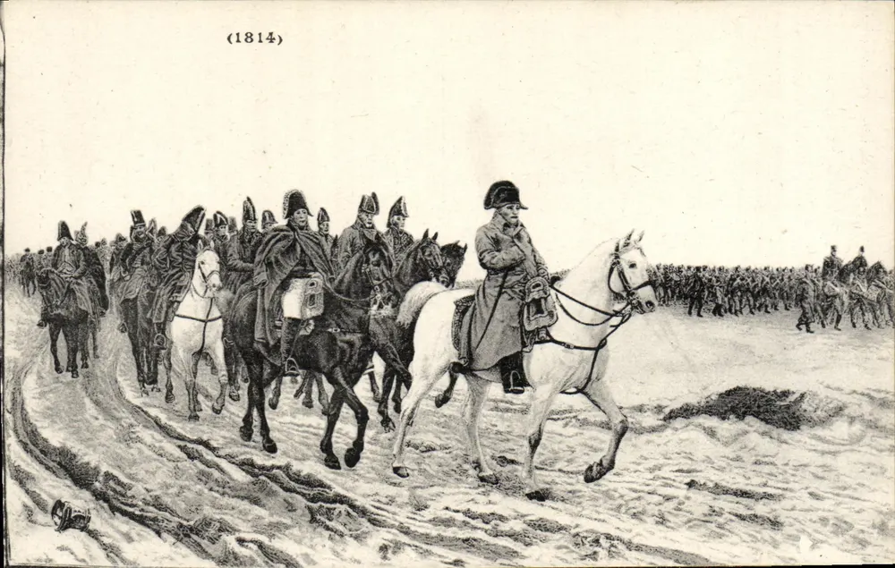 Napoleão Iº a cavalo — (1814) — edição não identificada - Frente