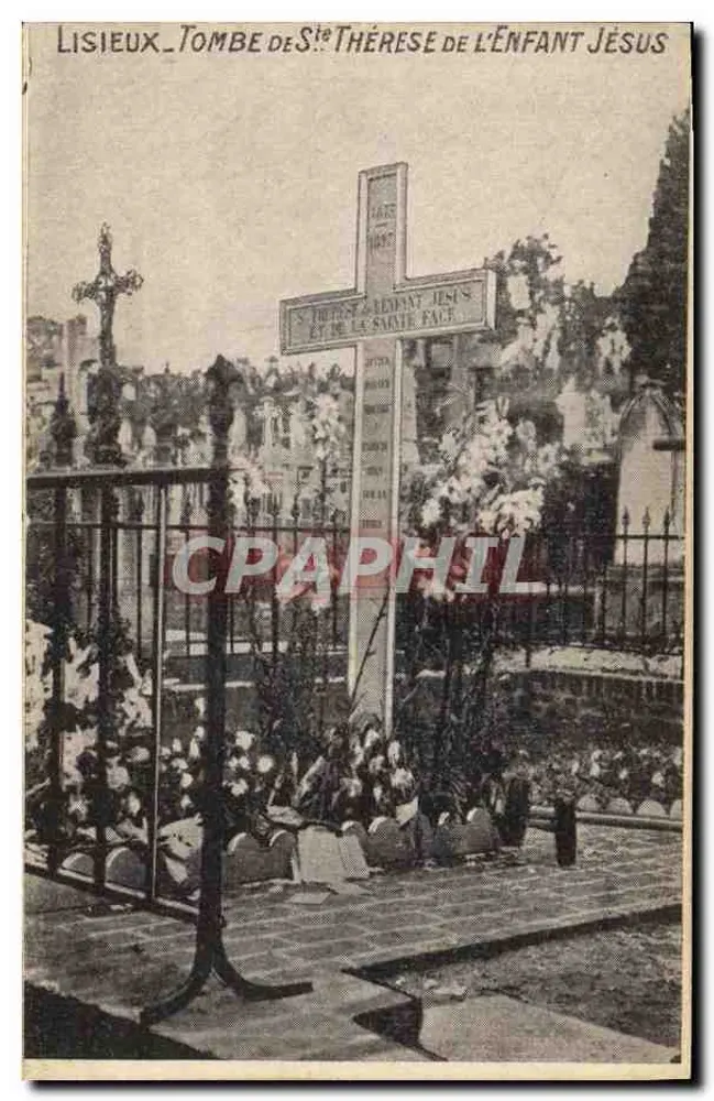 Lisieux - Grab der hl. Thérèse des Kindes Jesu — Edition P. B. Paris - Vorderseite