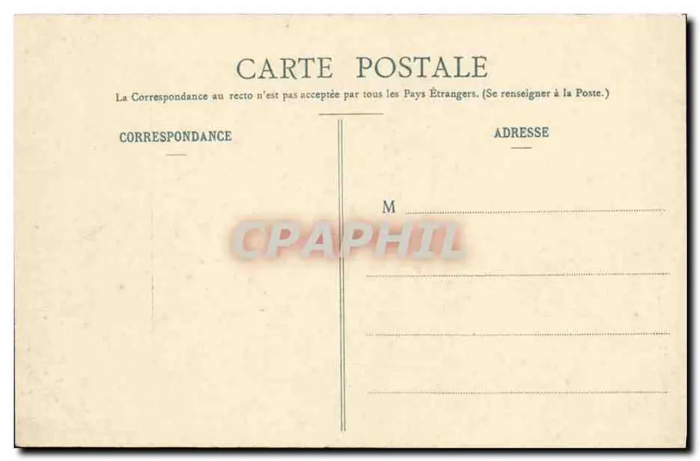 Fabricação de Manteiga — A Normandia — C.P.A., Paris - Verso