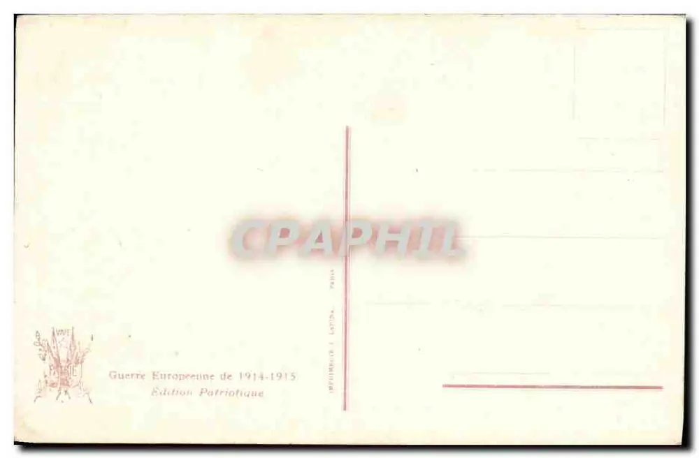 Igreja de Pervyse — ruínas após destruição — I. M. L. n° 2232 - Verso