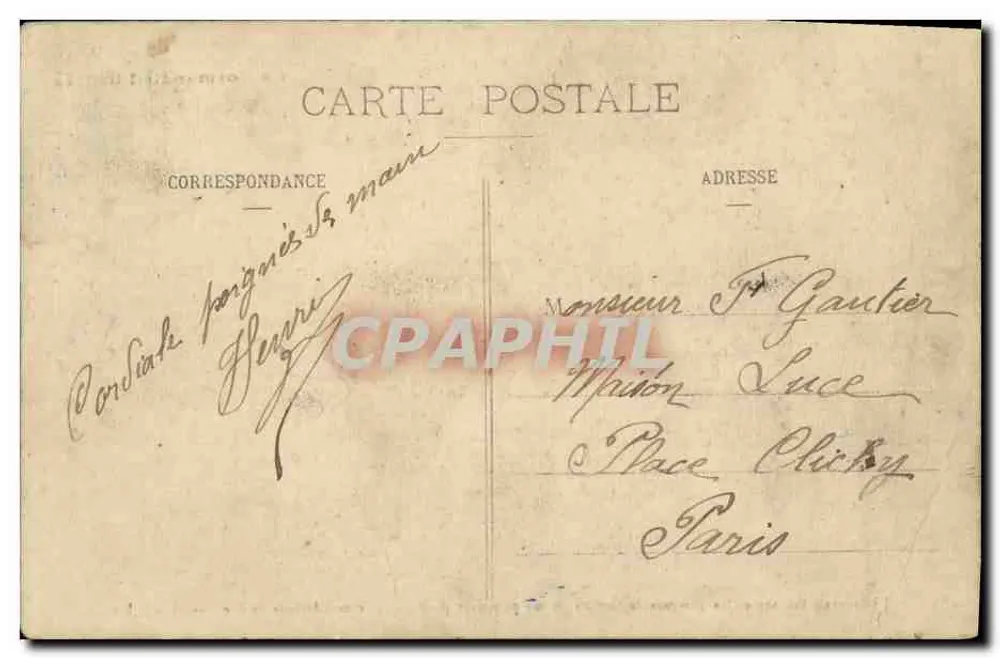 Pommes et mandarines — scène de récolte sous un pommier — éditeur PRS - Rückseite
