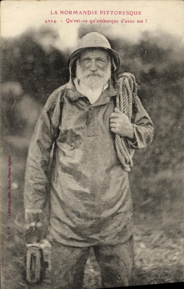 Fischer aus der Normandie — pittoreske Normandie — Verlag Le Gombay, Saint-Pierre-Église - Vorderseite