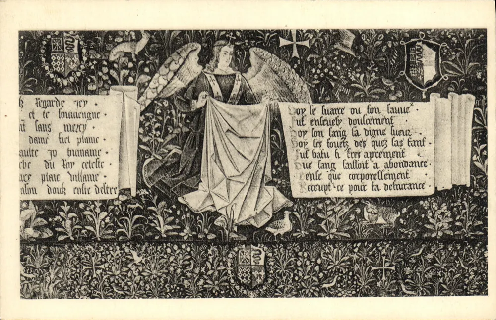 Angers — Der Engel mit dem Leichentuch — Museum der Teppiche - Vorderseite