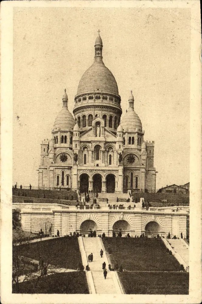 Paris - Sacré-Cœur - Basilika des Heiligen Herzens — Verlag A. Leconte, n°16 - Vorderseite