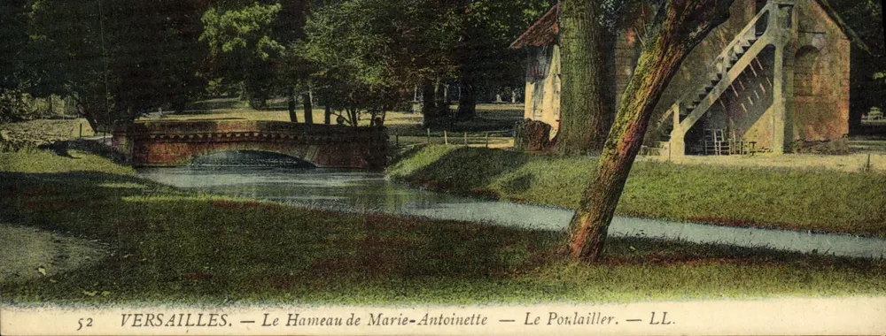 Versailles — Das Hameau von Marie-Antoinette — Le Ponailleur — LL. - Vorderseite