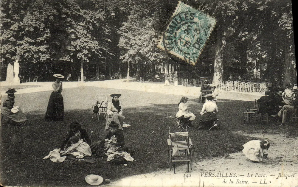 Versailles — Der Park — Der Königin Hain — LL. — Nr. 142 - Vorderseite