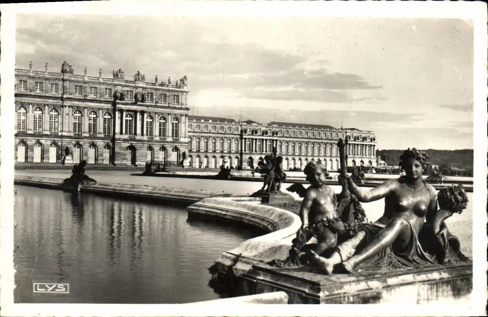 Versailles — Parterre d'eau. Bassin du Nord. La Marne (Le Hongre) — Éditions d'Art & Lys, Nr. 247 - Vorderseite