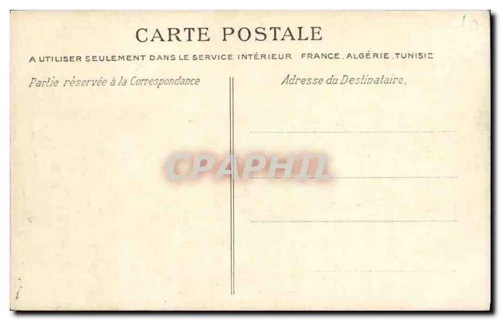 Côtes Normandes — Tempo forte nas Côtes Normandes — La C.P.A. n°7 - Verso