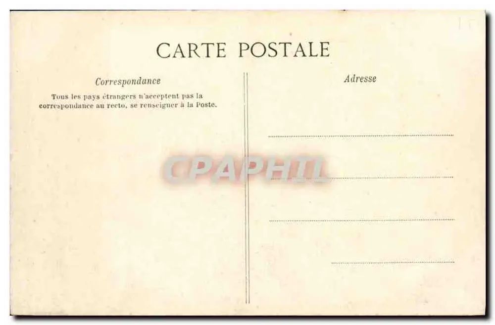 Costas normandas — Grandes tempestades nas costas normandas — La C.P.A. n°8 - Verso