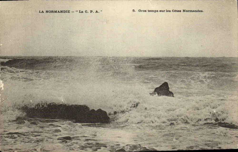 Côtes Normandes — Tempo forte nas Côtes Normandes — LA C.P.A. n°5 - Frente
