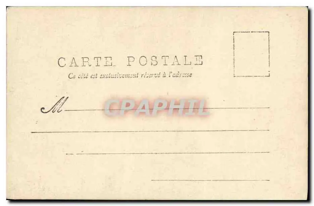 Criança vestindo túnica de frade — bênção — A.N. Paris - Verso