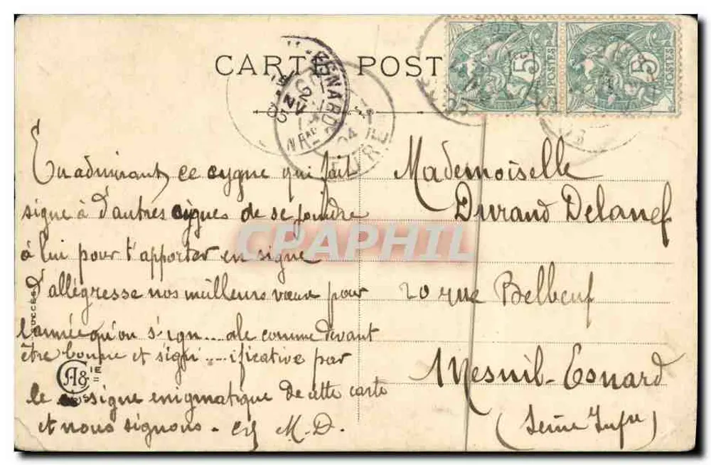 Fille assise sur un cygne — scène de lac avec cygnes — éditeur anonyme - Reverso