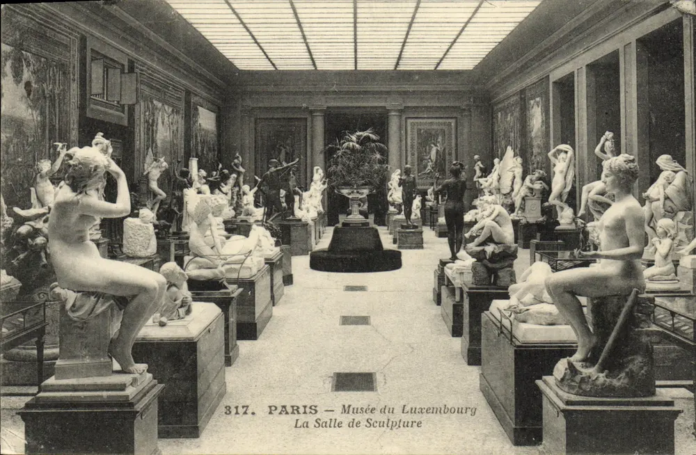 Paris — Musée du Luxembourg — Skulpturhalle — n° 317 - Vorderseite