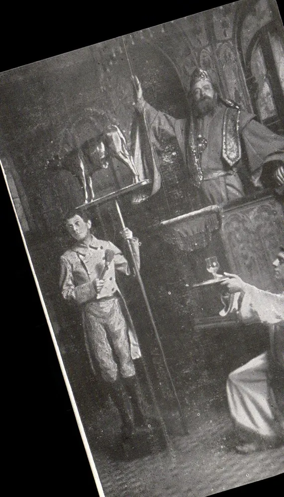 Sujeito histórico ou teatral — cena interior - Frente