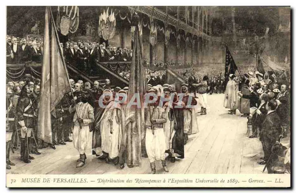 MUSÉE DE VERSAILLES — Verleihung von Preisen auf der Weltausstellung 1889 — Gervex — LL. - Vorderseite