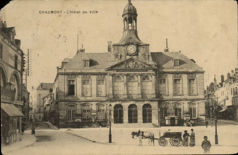 Chaumont - O Palácio de Vila — editor Chibret & Cie, série não visível - Frente