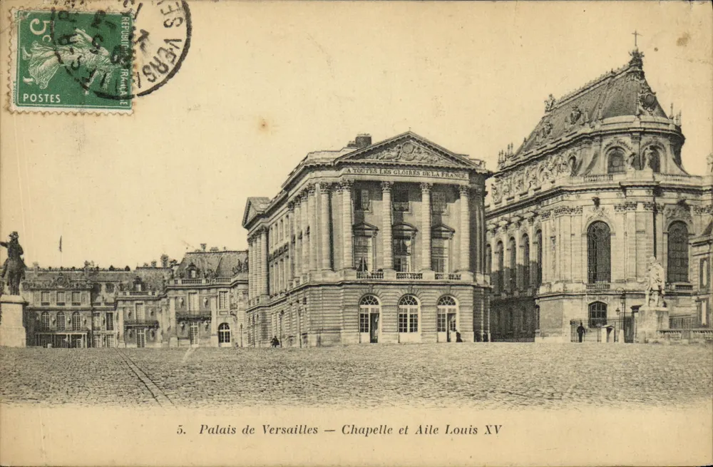 Palais de Versailles — Chapelle et Aile Louis XV — ÉDIA PARIS-VERSAILLES - Vorderseite