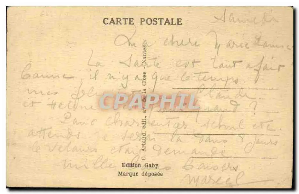 Casais Jovens — Trajes Normandos — Gaby, n°5 - Verso