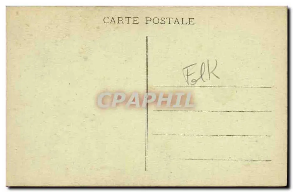 Pittoreske Normandie — Kirschenpflücken — Verlag B. A. Y., n° 2069 - Rückseite