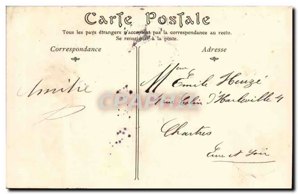 Tipo de Moulière — Calvi, Córcega — NB Fot - Reverso