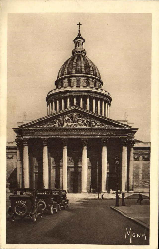 O Panteão — Paris — Mona - Frente