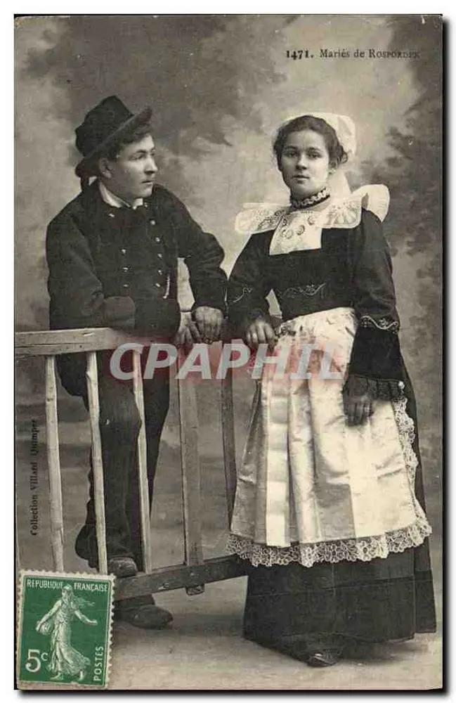 Casados de Rosproncer — Coleção Villand (n°1471) — editor não visível - Frente