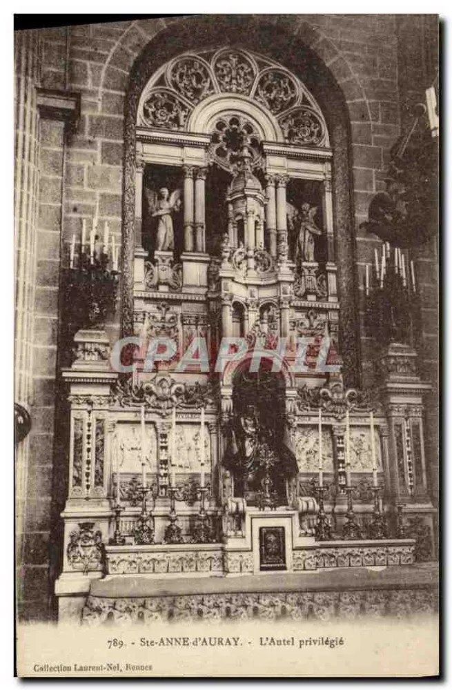 Ste-ANNE-d'AURAY - O Altar Privilegiado — Coleção Laurent-Nol, Rennes - Frente