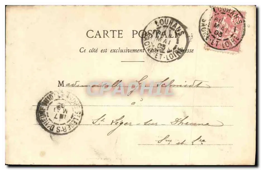 Bretagne Idylle — (Am Bourg-de-Baït) — Philippe P. & Cie, Nr. 2 - Rückseite