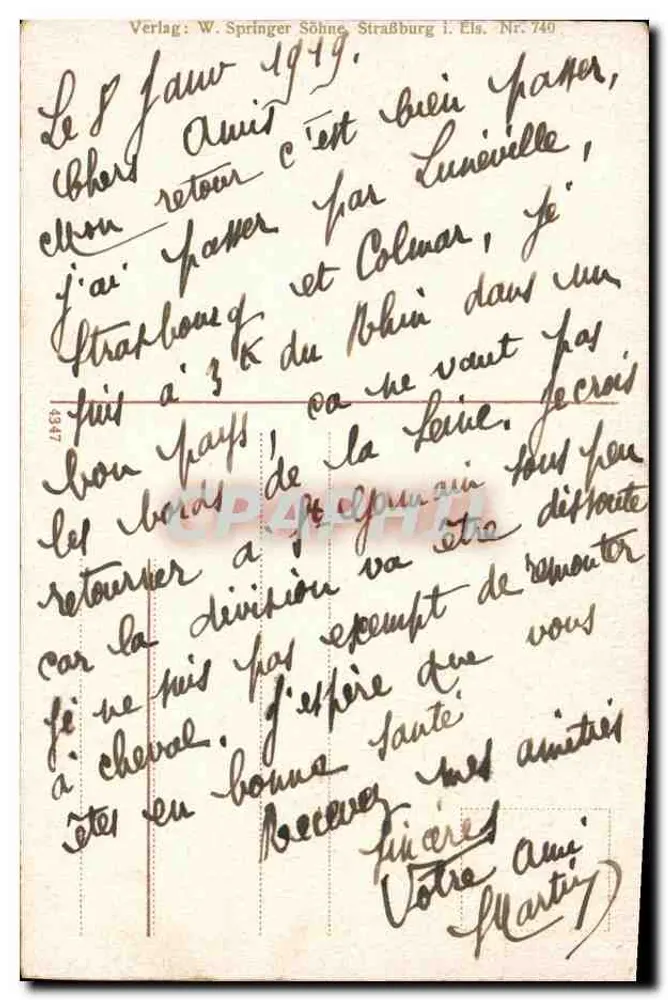 एन्सिशाइम (ओबर-एल्स.) — राथाउस — वर्लैग डब्ल्यू. स्प्रिंगर सोएन, स्ट्रासबर्ग इन एल्स. नंबर 740 - पीछे