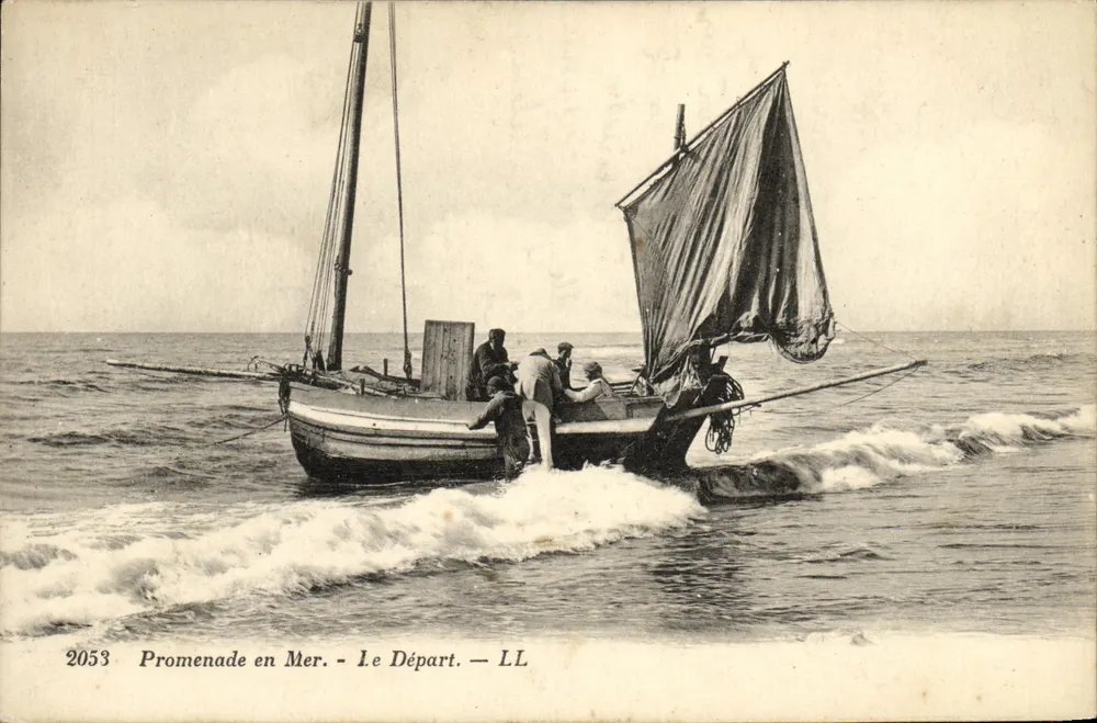 Promenade auf dem Meer — Der Abgang — LL - Vorderseite