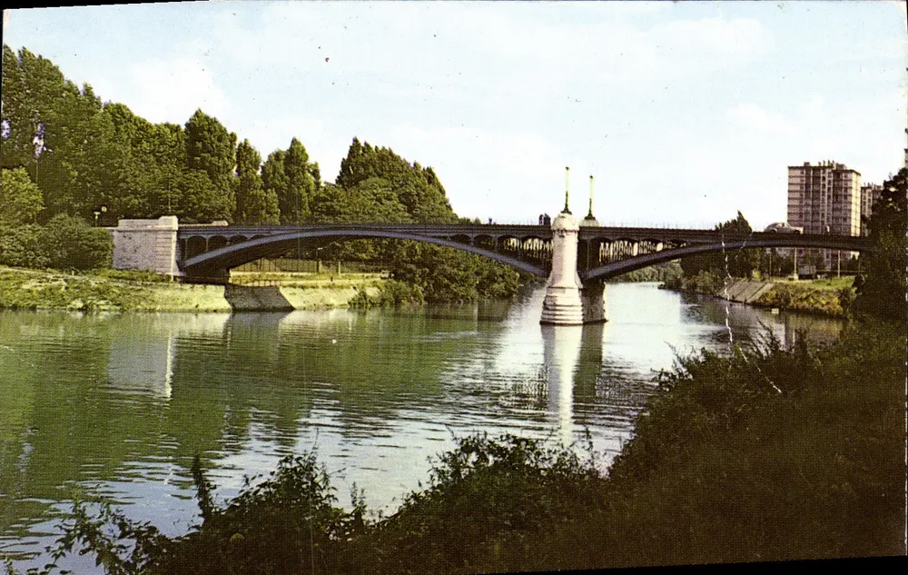 Ponte da Guillotière — Lyon — Edições Abeille-Carlis - Frente