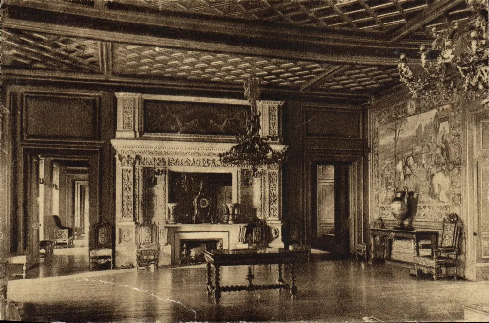 Der Große Salon des Schlosses Henri IV — Pau — Héloïgavur (Laon & Frères, n°16) - Vorderseite