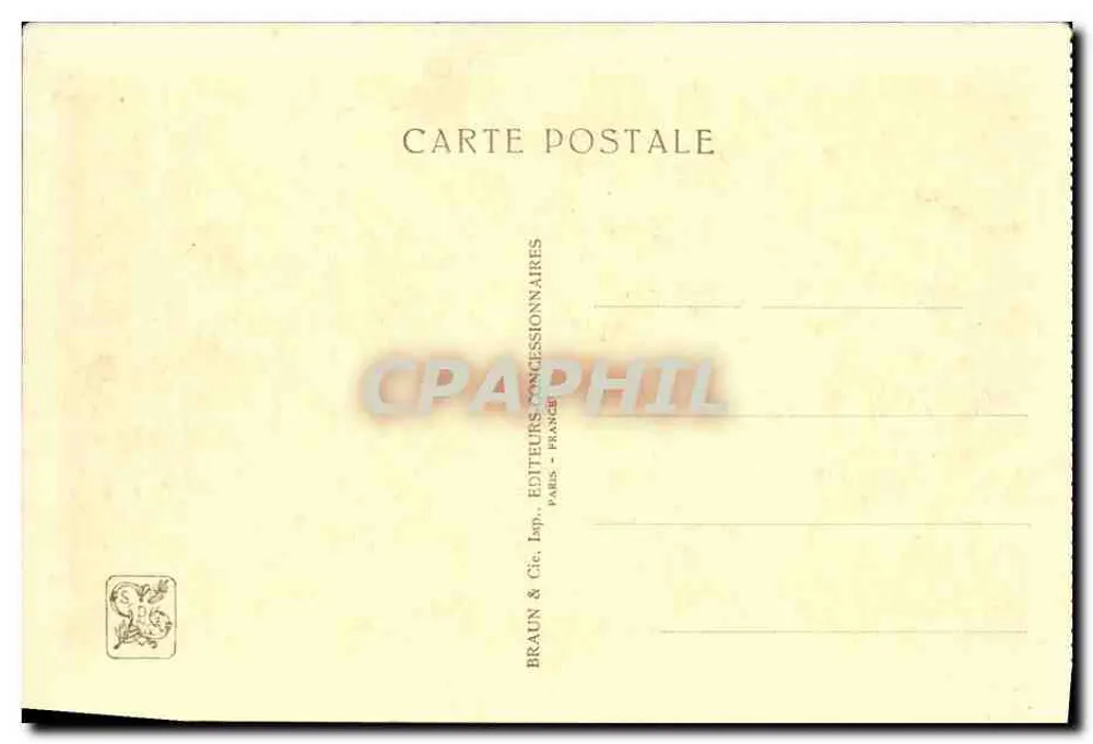 Zoo-Park — Elefanten — Internationale Kolonialausstellung — Paris 1931 - Rückseite