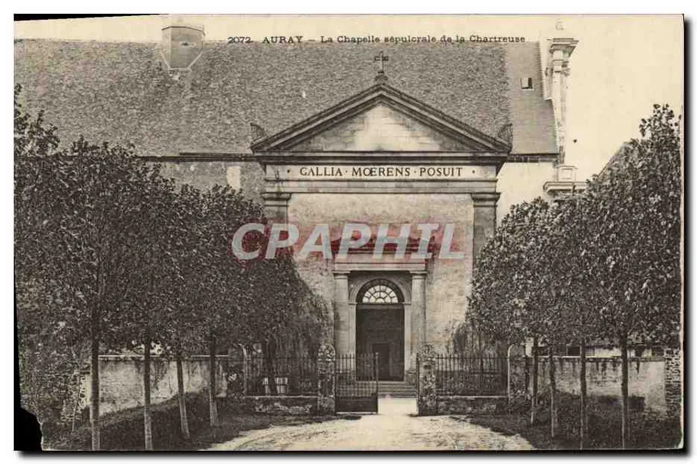 Auray — Die Sepulkralkapelle der Kartäuser — Gallia Moerens Posuit - Vorderseite