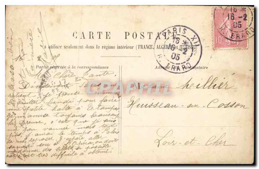 Ponte Alexandre III — Paris — editor MAUGI, n° 30 - Verso