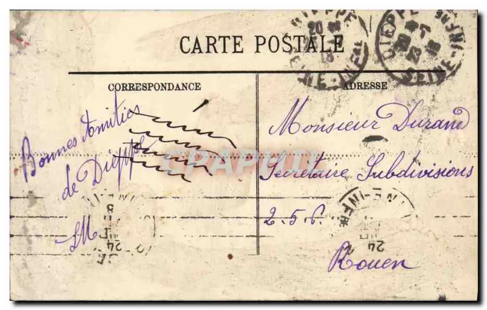 Au Bain — LL. — 5025 - Verso