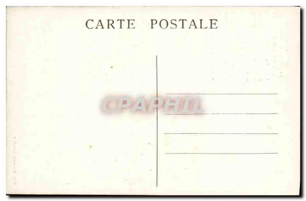 O Menhir de St-Micoud — Morvan — Editor Montaron Lemaître - Verso