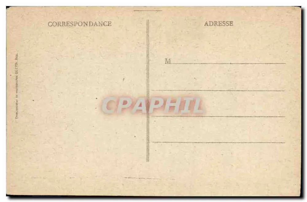 Ansicht der Stadt Sainte-Marguerite — Verlag Selecta, n° 7790 - Rückseite
