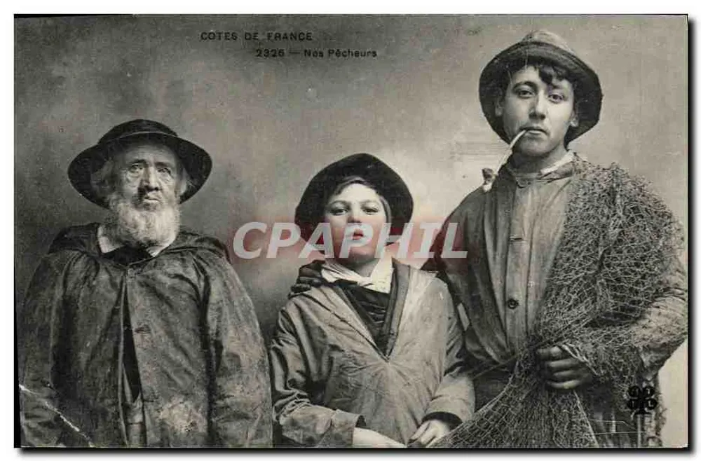 Côtes de France — Nos Pêcheurs — Éditeur COTES DE FRANCE, n° 2326 - Vorderseite