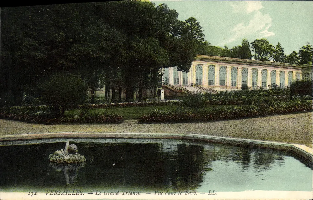 Versailles — Der Grand Trianon — Ansicht im Park — LL. — n° 172 - Vorderseite