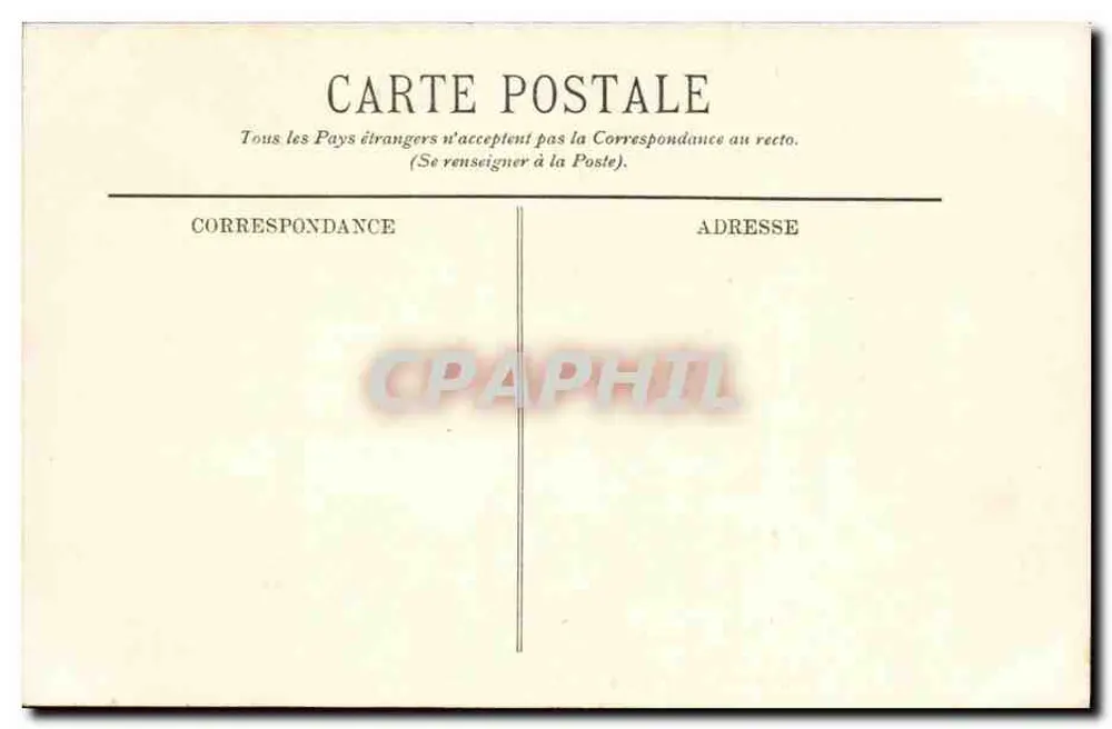 Versailles — Der Grand Trianon — Ansicht im Park — LL. — n° 172 - Rückseite