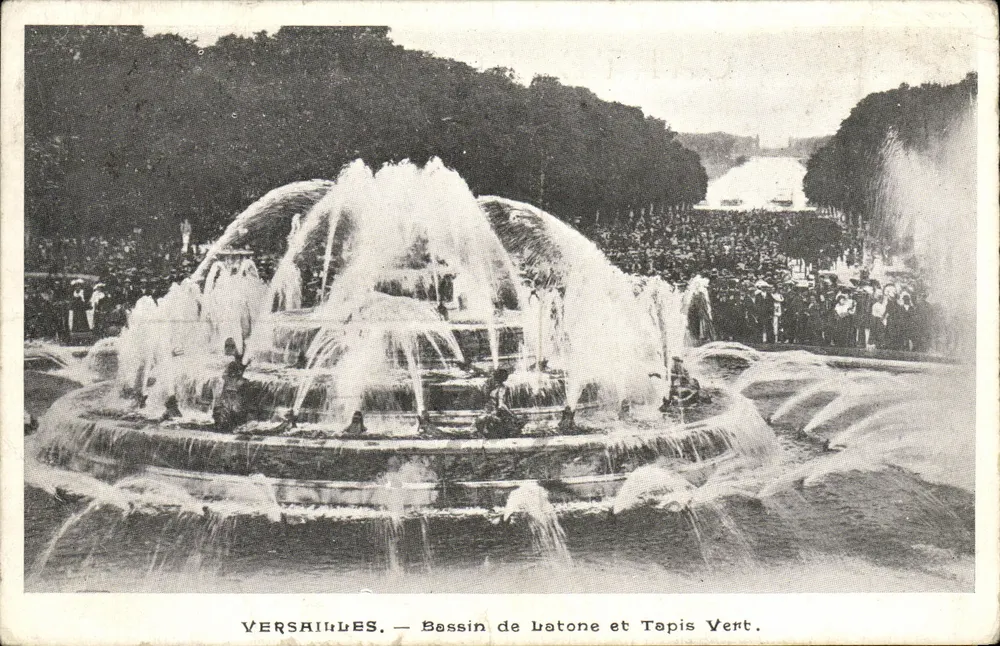 Versailles — Bassin de Latone et Tapis Vert — éditeur imprimeur non identifié - Vorderseite