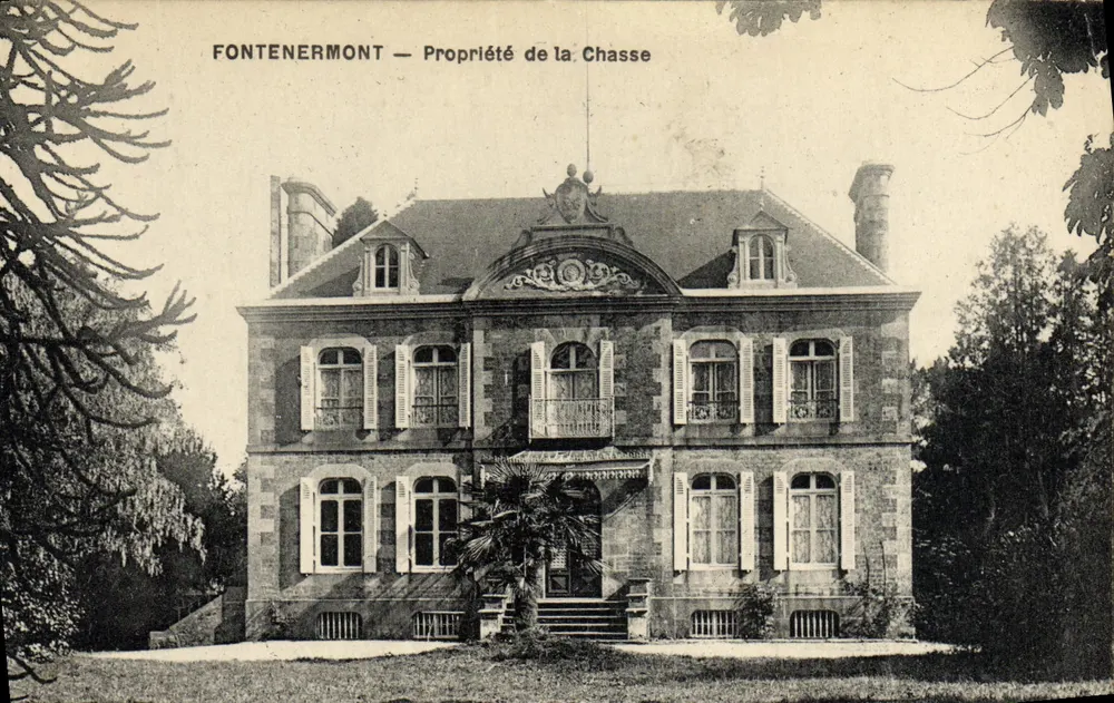 Fontenermont — Propriedade da Caça — Editor não identificado - Frente
