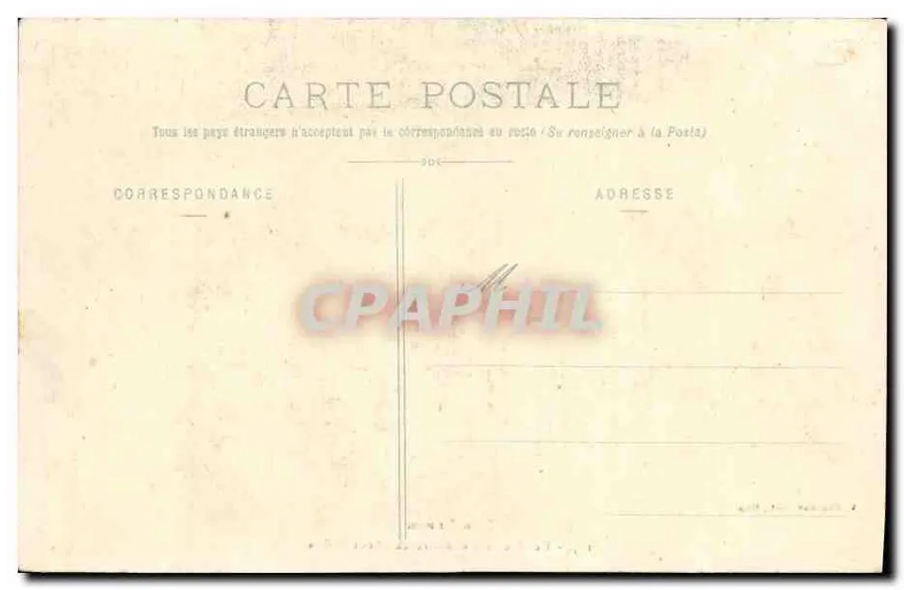 Gouffre de Couffourcenck - Sob Pallon — Alpes — V. Fournier, editor Gap, n° 125 - Verso